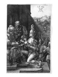 Pilate Washing His Hands  from the Engraved Passion  1512