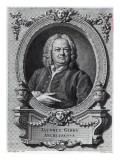 James Gibbs  Engraved by Bernard Baron  1747