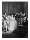 The Wedding Ceremony of Queen Victoria and Prince Albert on 10th February 1840