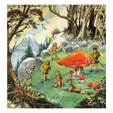 The Lost Boys  Illustration from 'Peter Pan' by JM Barrie