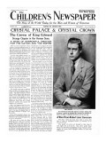 The Abdication Crisis  Front Page of 'The Children's Newspaper'  December 1936