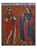 St John the Baptist and St John the Evangelist  Paner