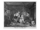 Marriage a La Mode  Plate V  the Bagnio  1745