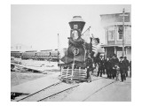 The Funeral Train Carrying President Lincoln's