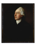 Portrait of the Rev Humphrey Gainsborough in a Black Coat and White Cravat
