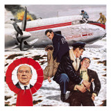 Air Crash in Which the Manchester United Team Was Killed