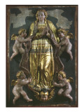 Assumption of the Virgin  Detail of a Renaissance Altarpiece