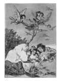 193-0082119 All Will Fall  Plate 19 of 'Los Caprichos'  Pub 1799