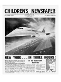Concorde  Front Page of 'The Children's Newspaper'  November 1963