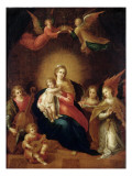 The Virgin and Child with Musicmaking Angels