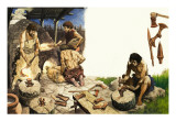 The Bronze Age  Illustration from 'Treasure'  1963