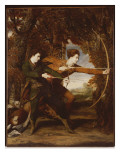 The Archers: Double Portrait of Colonel John Dyke Acland and Dudley Alexander Sydney Cosby