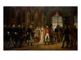 Napoleon Receiving the Senators and Declaring Himself Emperor  18th May 1804