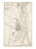 Plan of Cawnpore 1857  from 'Cassell's Illustrated History of England'