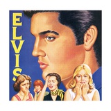 Elvis Presley  with Fans Weeping at His Death in August 1977
