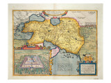 The Expedition of Alexander the Great  from the 'Theatrum Orbis Terrarum'  1603