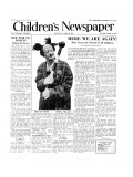 Coco the Clown  Front Page of 'The Children's Newspaper'  January 1954