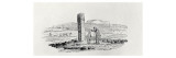 Man and a Boy by a Monument from 'History of British Birds and Quadrupeds'