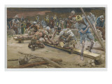 The Nail for the Feet  Illustration from 'The Life of Our Lord Jesus Christ'  1886-94
