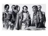 Napoleon Being Kept Informed About British Plans  1973