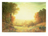 On Hampstead Heath in 1862 or When the Sun in Splendour Fades  1862