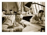 A Drawing Office Scene  Where New Plans for Fresh Works are Drawn Up