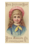 Advertisement for Fisk Manufacturing Co White Prussian Soap  C1880