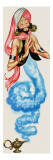 Genie Emerging from His Lamp  Illustration from 'Aladdin and His Wonderful Lamp'