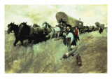 The Connecticut Settlers Entering the Western Reserve