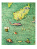 Iceland  from an Atlas of the World in 33 Maps  Venice  1st September 1553