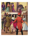 Rehearsing a Scene from 'Carmen' by Georges Bizet