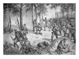 Confederate Attack at the Battle of Gettysburg  1863