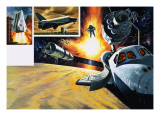 Space Shuttle  Illustration from 'Journey into Space'  1978