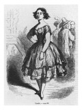 Coralie  Illustration from 'Les Illusions Perdues' by Honore De Balzac
