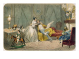 Au Coin Du Feu'  from the 'soirees Parisiennes' Series