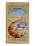 Supplement Persan 1389 Fol39 the Tomb of the Prophet at Medina