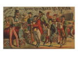 Poster Advertising Berry Bros Hard Oil Finish  C1890