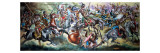 Battle Between Native American Indians and Soldiers