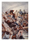 When the Remnant of the Guard Was Seen Clearing a Way for the Emperor  There Was a Rush