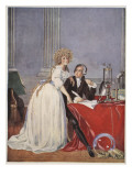 Lavoisier and His Wife  Copy by Boris Mestchersky