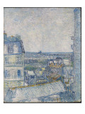 View from the Artist's Window  Rue Lapic  1887