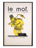 Front Cover of 'Le Mot  23rd January 1915