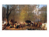 Sugaring Off at the Camp  1864-66