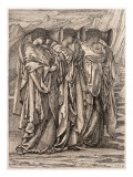 Study for 'The Challenge in the Wilderness'  C1875