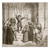 Aske Affixing His Proclamation to the Door of York Cathedral