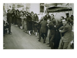 A Game of Tug of War Aboard an Ocean Liner
