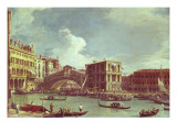 The Rialto Bridge  Venice  from the North