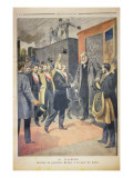 At Paris: the Arrival of President Kruger at the Gare De Lyon