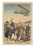 The 'Petit Journal' Airplane Flying over Morocco