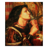 Joan of Arc Kissing the Sword of Deliverance  1863